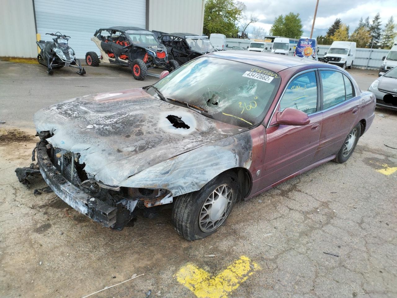 Photo 2 from auction – 2002 BUICK LESABRE CU with VIN 1G4HP54K824170315
