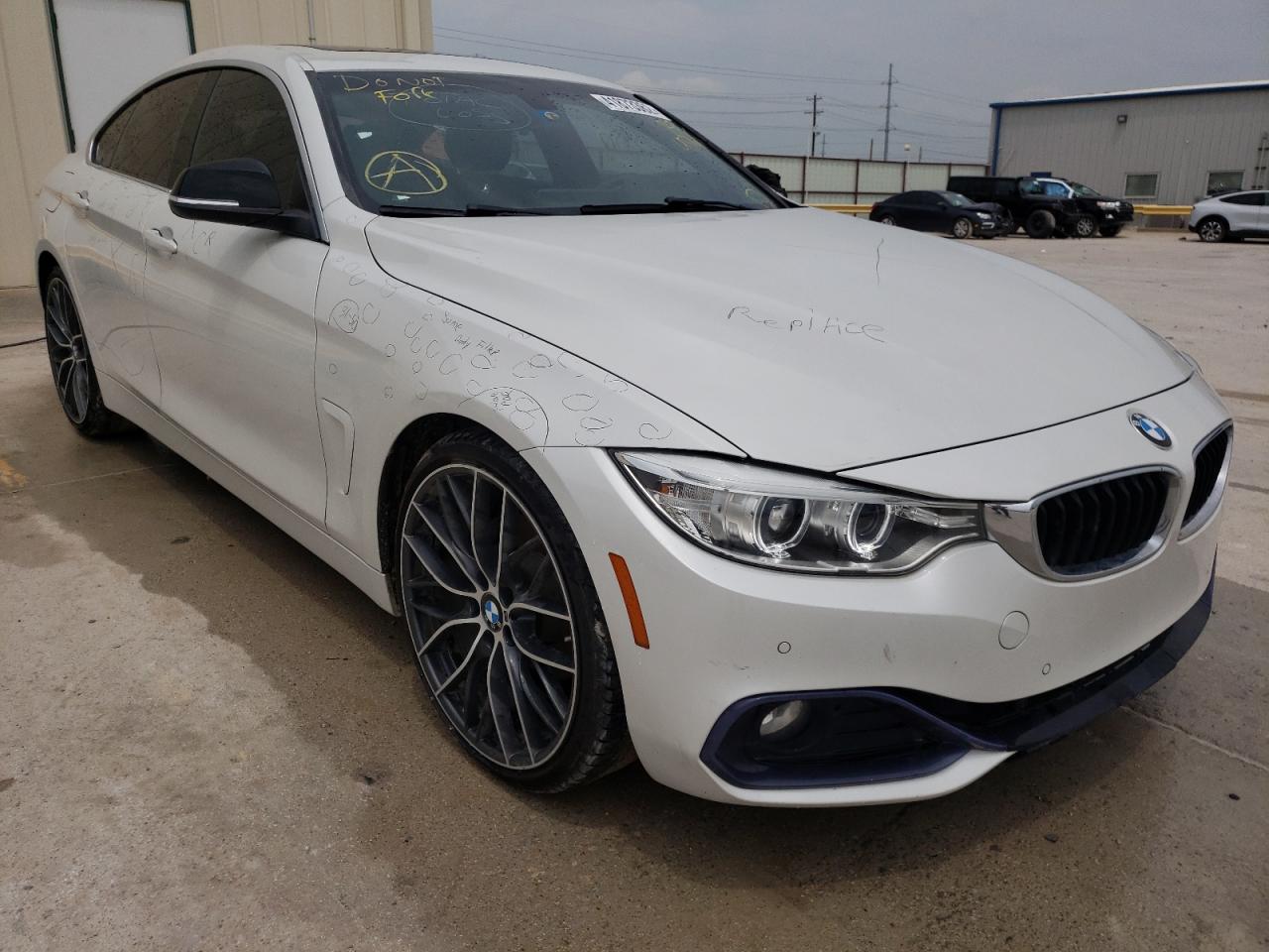 BMW 430I GRAN 2017 with VIN WBA4F7C56HG437615 - Photo from auction