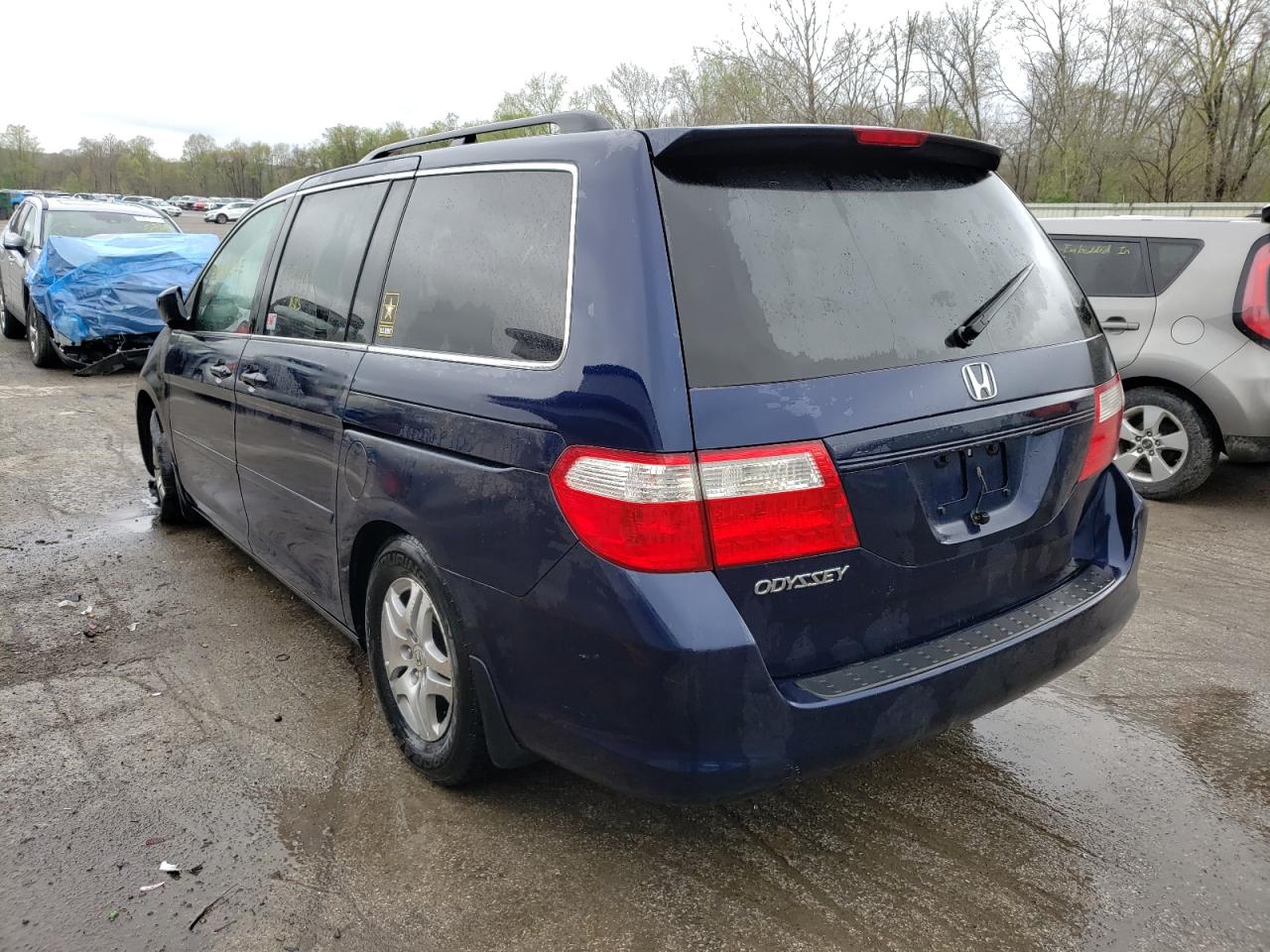 Photo 3 from auction – 2007 HONDA ODYSSEY EX with VIN 5FNRL38437B075245