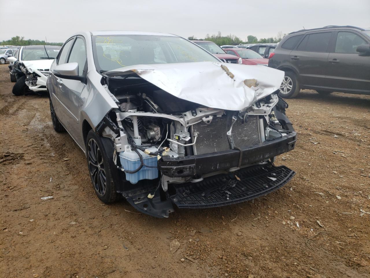 TOYOTA COROLLA L 2016 with VIN 2T1BURHE2GC574536 - Photo from auction