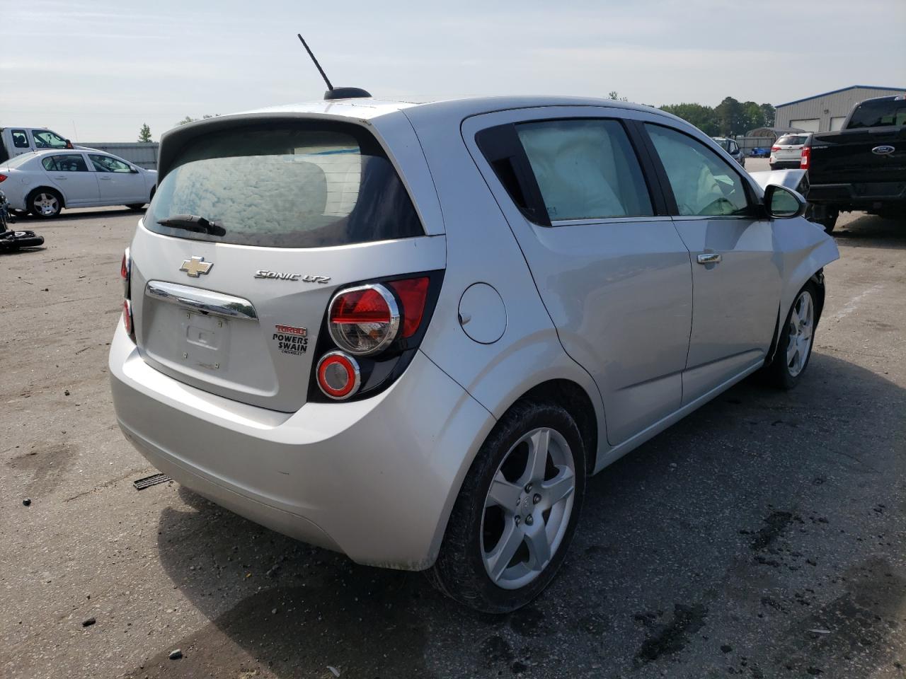 Photo 4 from auction – 2015 CHEVROLET SONIC LTZ with VIN 1G1JE6SB3F4190250