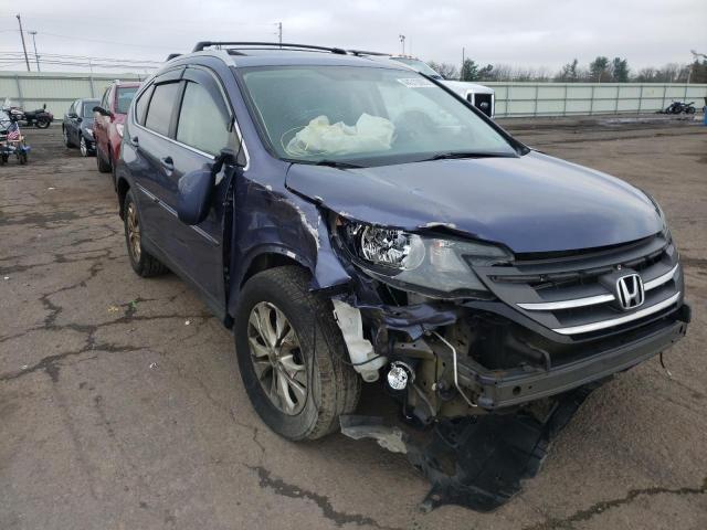 HONDA CR-V EXL 2012 with VIN 5J6RM4H7XCL012450 - Photo from auction