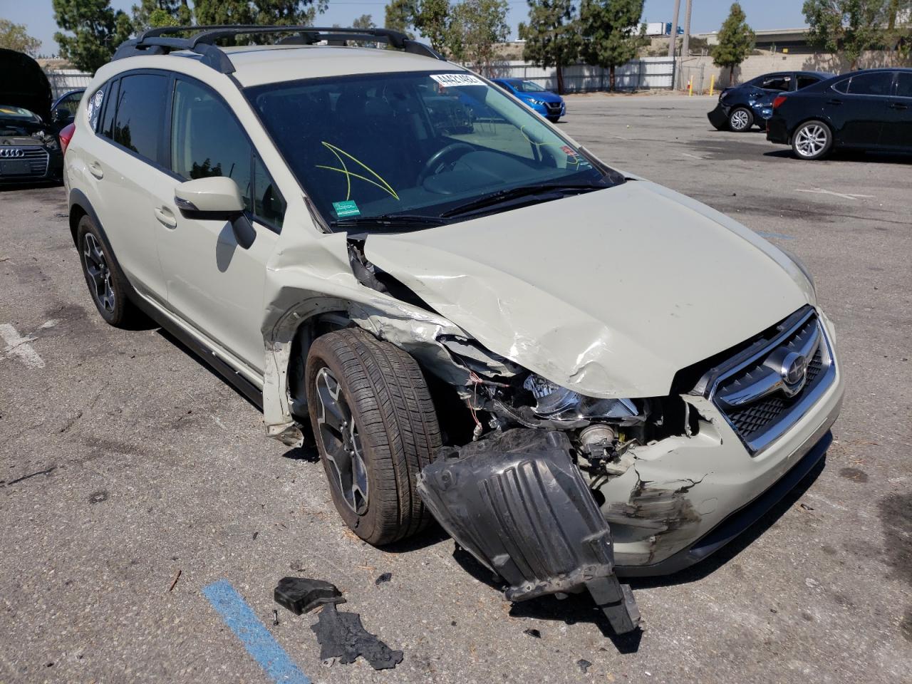 SUBARU XV CROSSTR 2015 with VIN JF2GPAMC8FH271260 - Photo from auction
