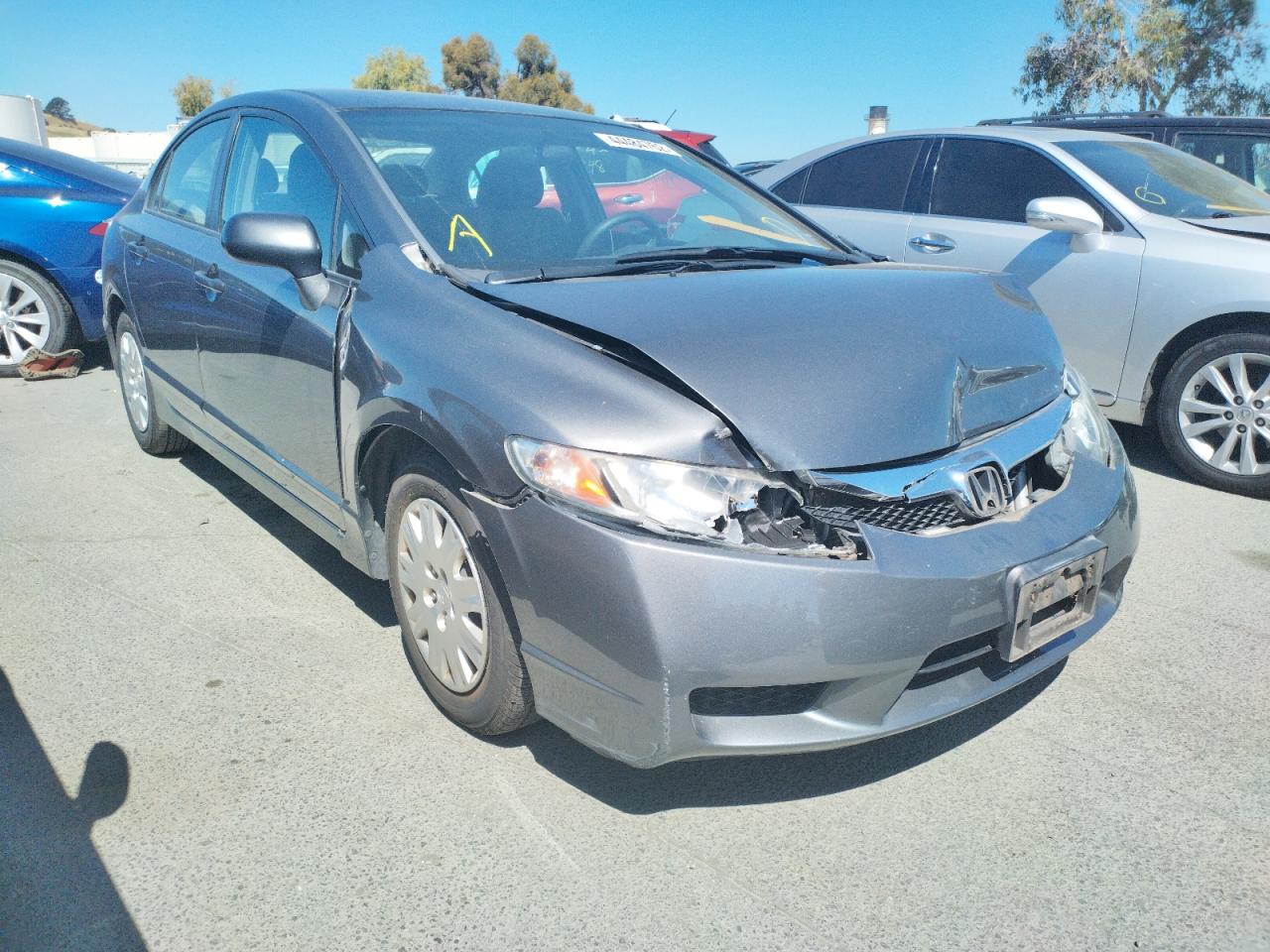 Photo 1 from auction – 2010 HONDA CIVIC VP with VIN 19XFA1F32AE060370