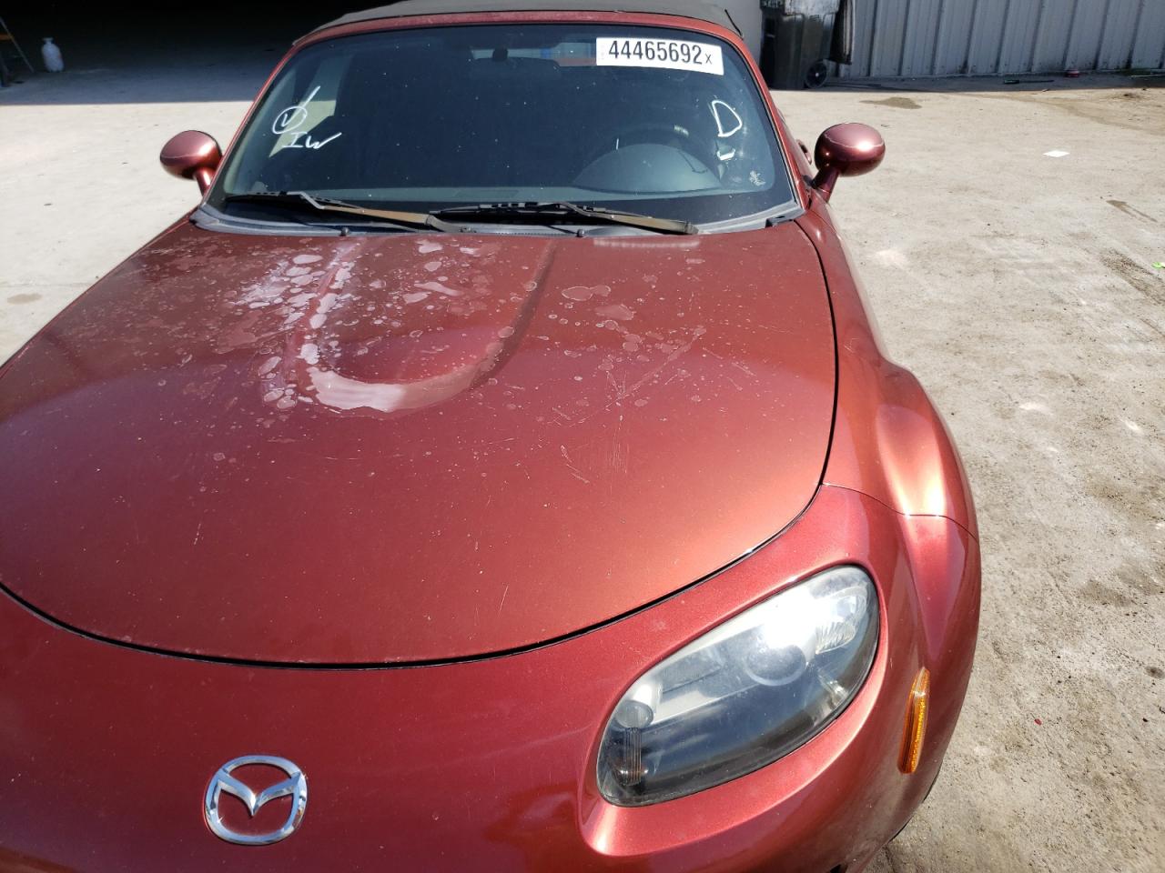 Photo 9 from auction – 2008 MAZDA MX-5 MIATA with VIN JM1NC25F780154870