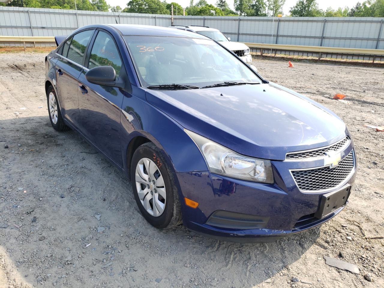 CHEVROLET CRUZE LS 2012 with VIN 1G1PC5SH3C7325851 - Photo from auction