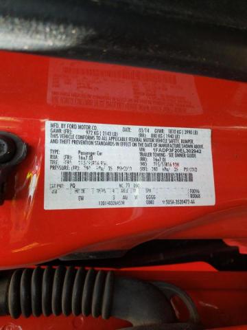 Photo 10 from auction – 2014 FORD FOCUS SE with VIN 1FADP3F20EL302942