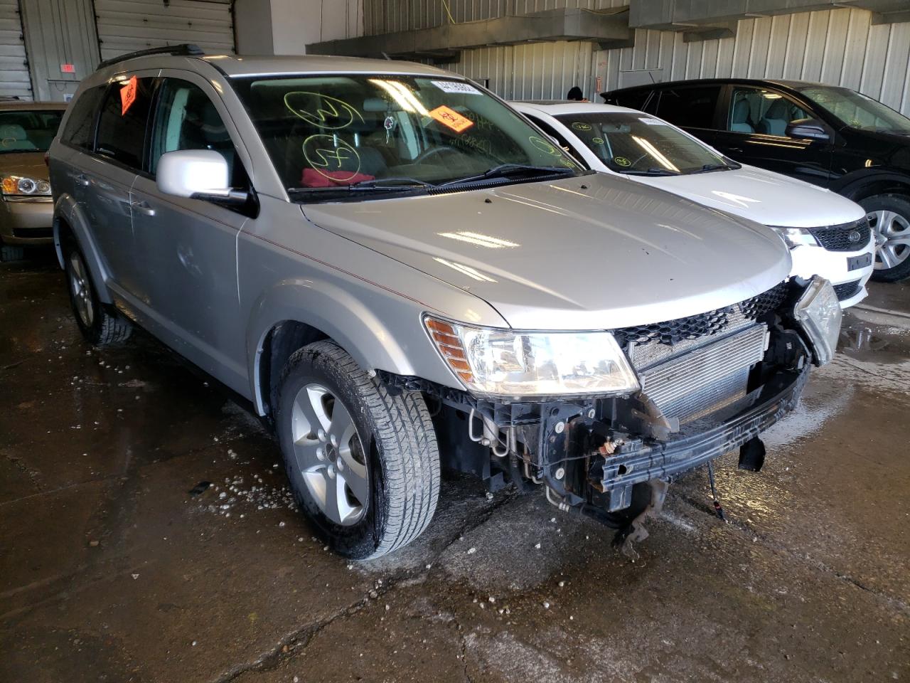 DODGE JOURNEY SX 2012 with VIN 3C4PDDBG7CT397377 - Photo from auction