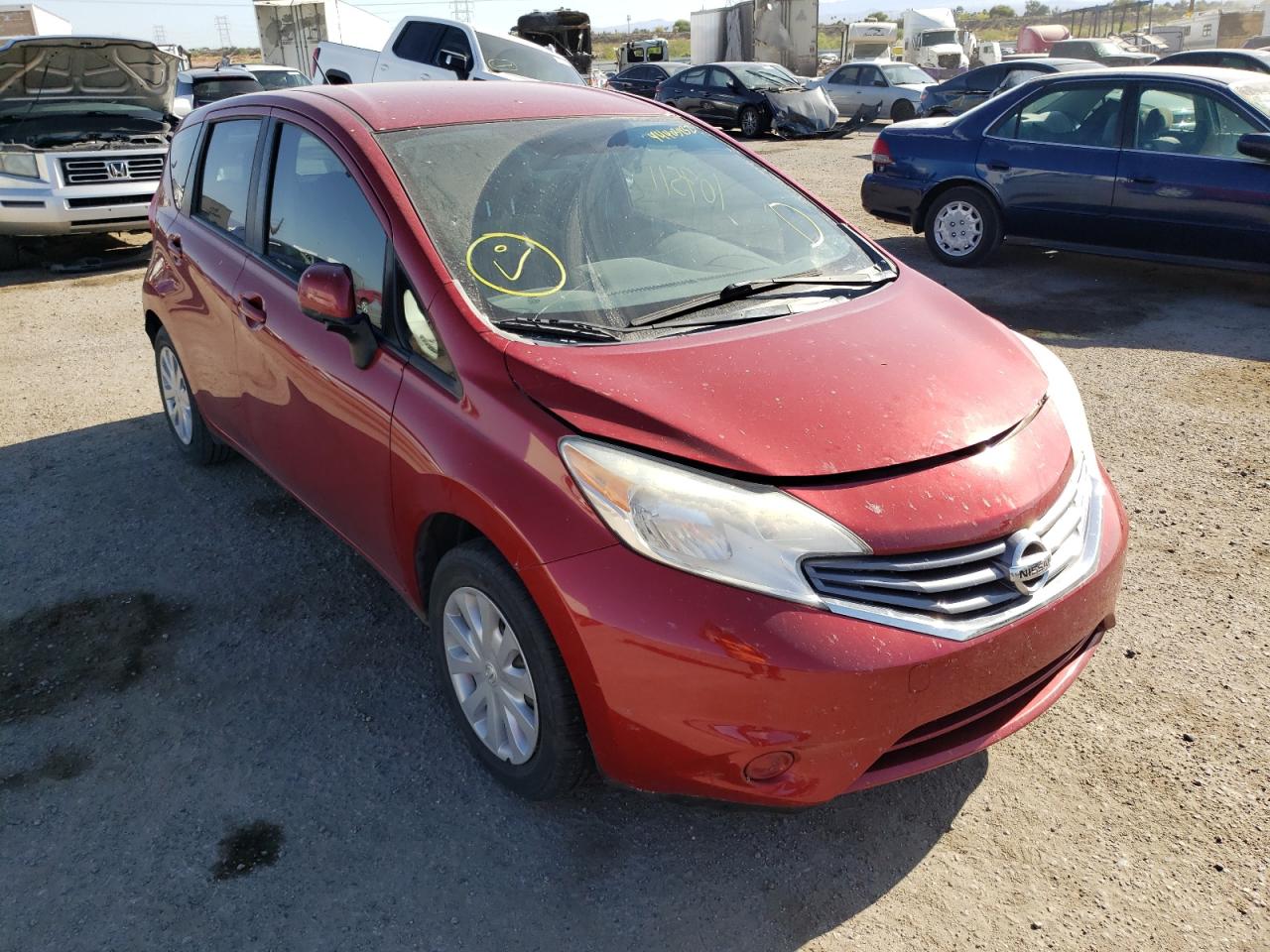 NISSAN VERSA NOTE 2014 with VIN 3N1CE2CP6EL406039 - Photo from auction