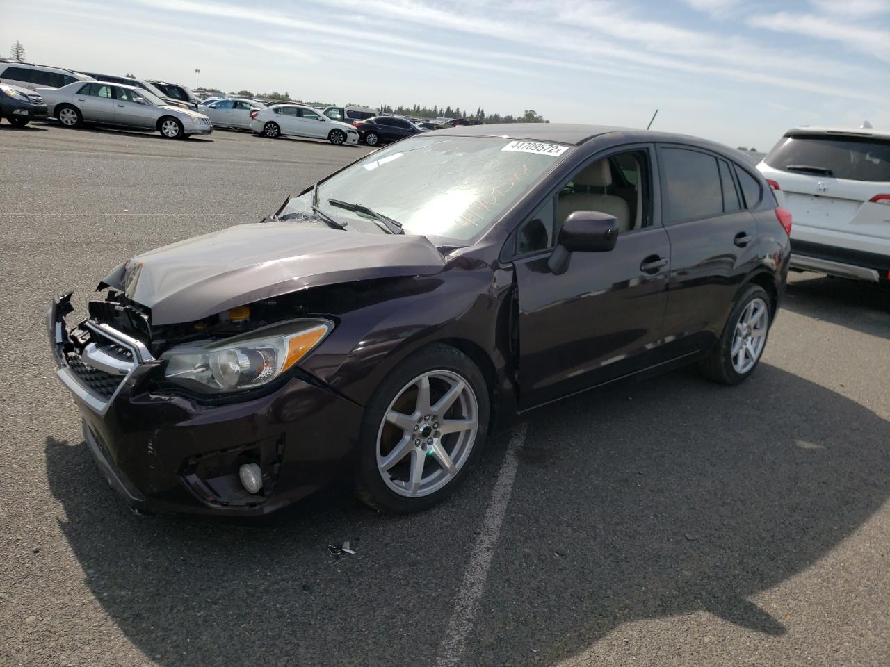 Photo 2 from auction – 2012 SUBARU IMPREZA PR with VIN JF1GPAC69CH223634