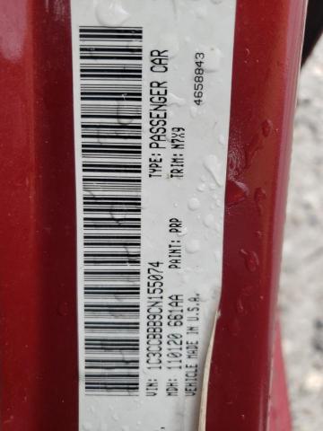 Photo 10 from auction – 2012 CHRYSLER 200 TOURIN with VIN 1C3CCBBB9CN155074