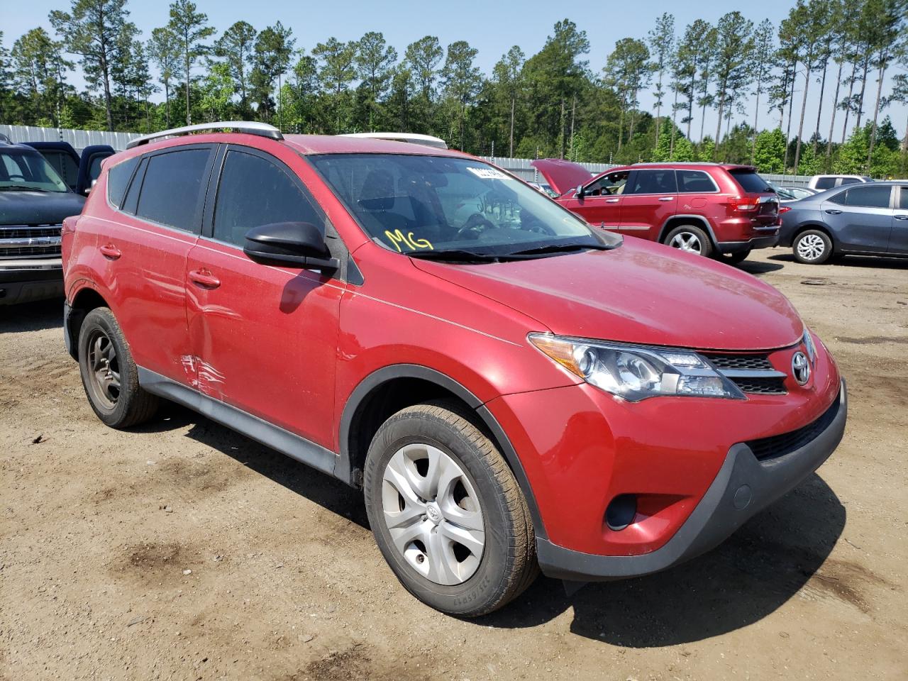 TOYOTA RAV4 LE 2015 with VIN 2T3ZFREV6FW147958 - Photo from auction