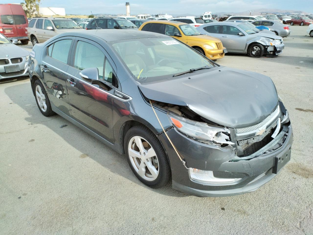 CHEVROLET VOLT 2013 with VIN 1G1RF6E49DU145727 - Photo from auction