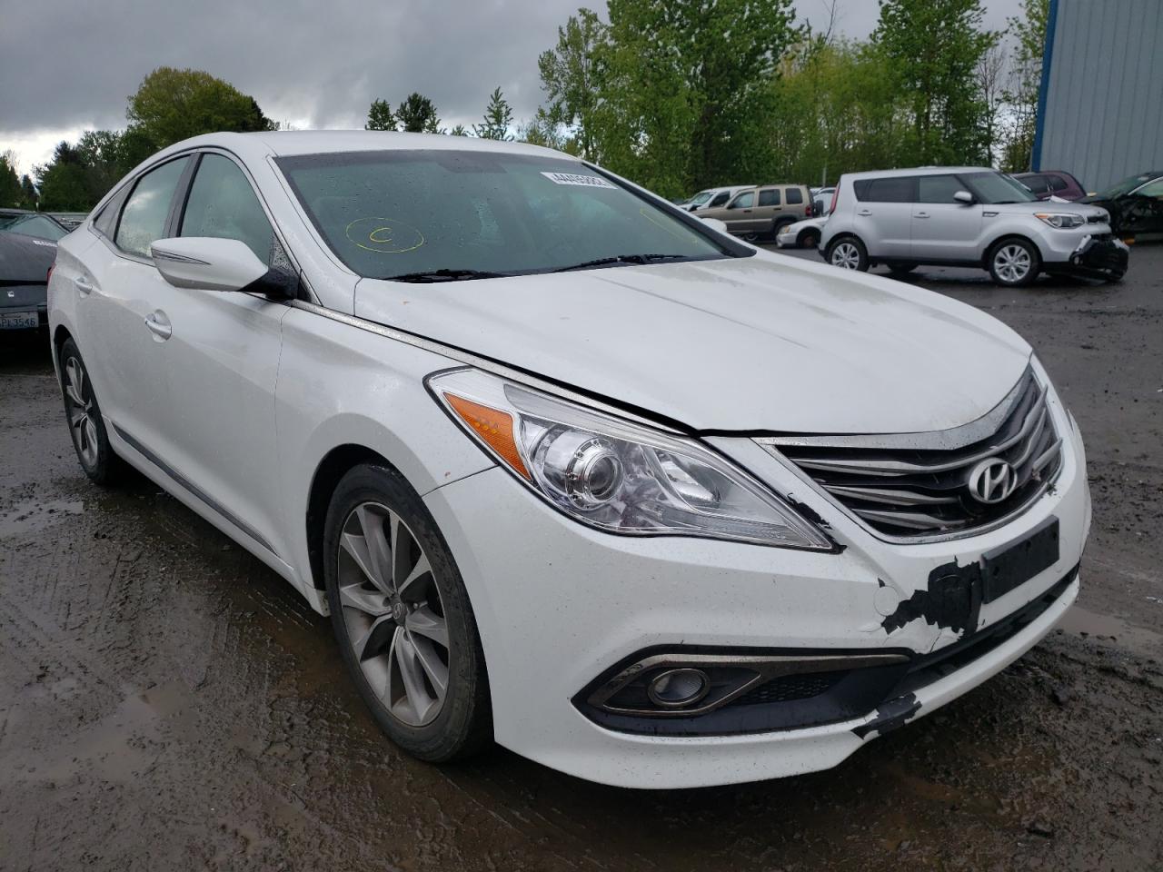 HYUNDAI AZERA 2015 with VIN KMHFG4JG6FA454325 - Photo from auction