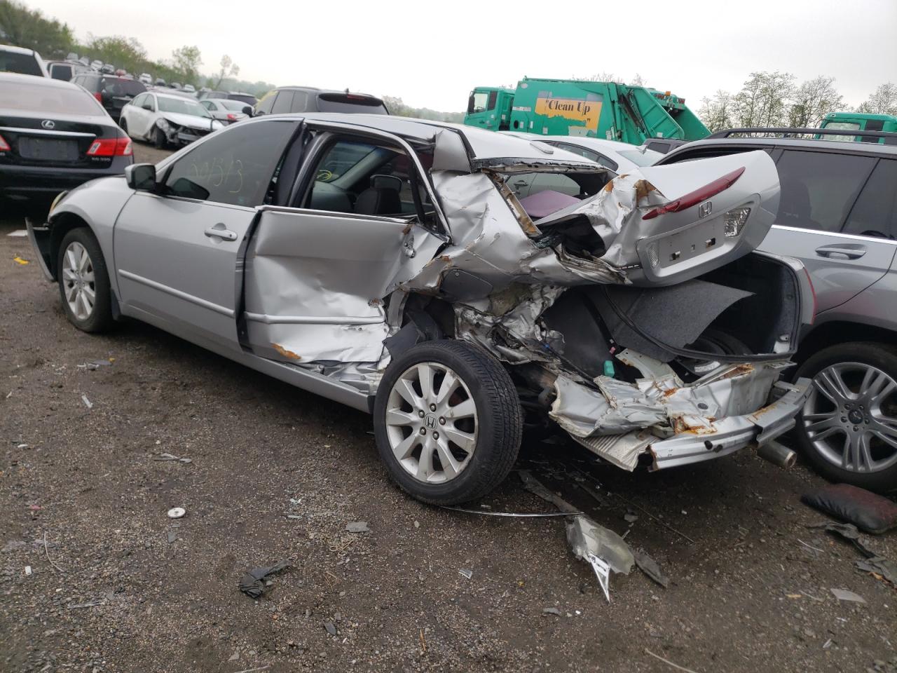 Photo 3 from auction – 2007 HONDA ACCORD EX with VIN 1HGCM66517A031822