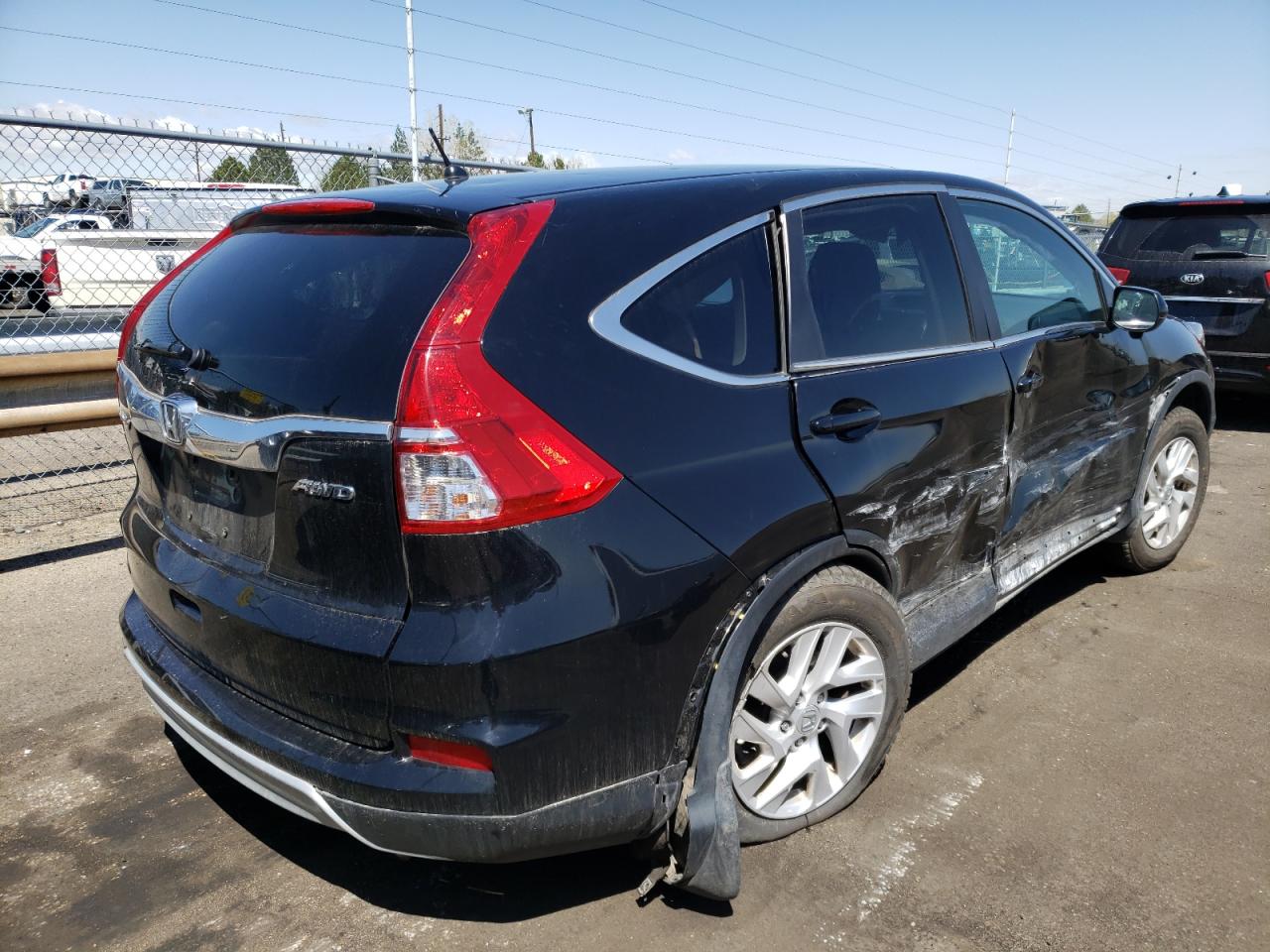 Photo 4 from auction – 2016 HONDA CR-V EX with VIN 2HKRM4H56GH714683