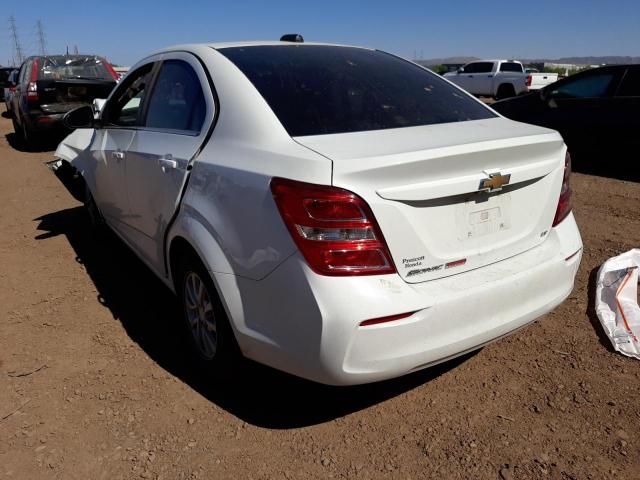 Photo 3 from auction – 2017 CHEVROLET SONIC LT with VIN 1G1JD5SB7H4143898