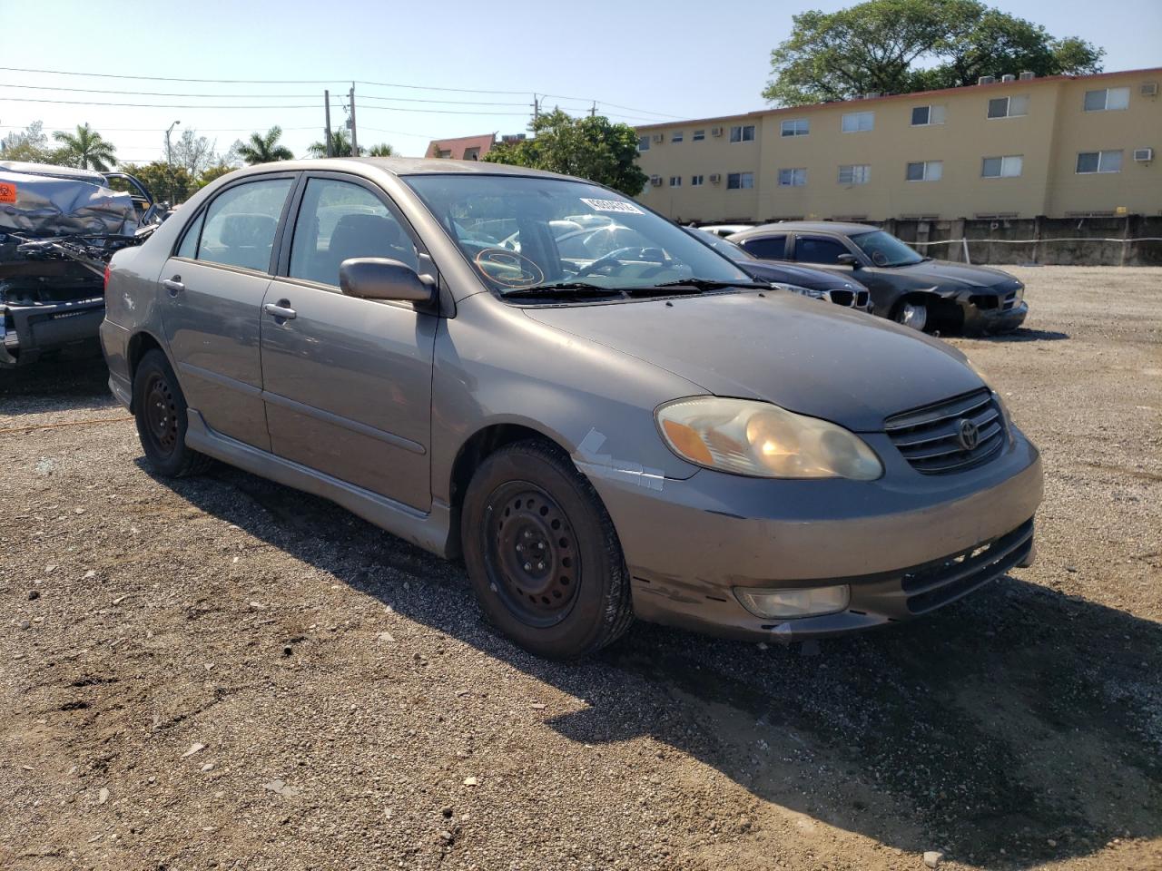 TOYOTA COROLLA CE 2004 with VIN 2T1BR32E84C276690 - Photo from auction