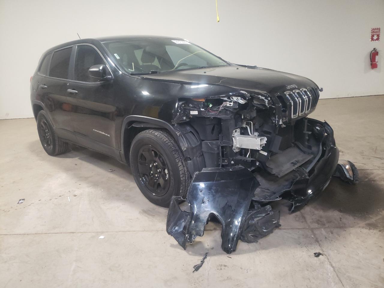 JEEP CHEROKEE S 2014 with VIN 1C4PJMAB4EW253054 - Photo from auction