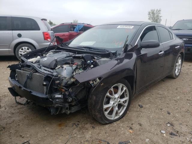 Photo 2 from auction – 2012 NISSAN MAXIMA S with VIN 1N4AA5AP8CC810754