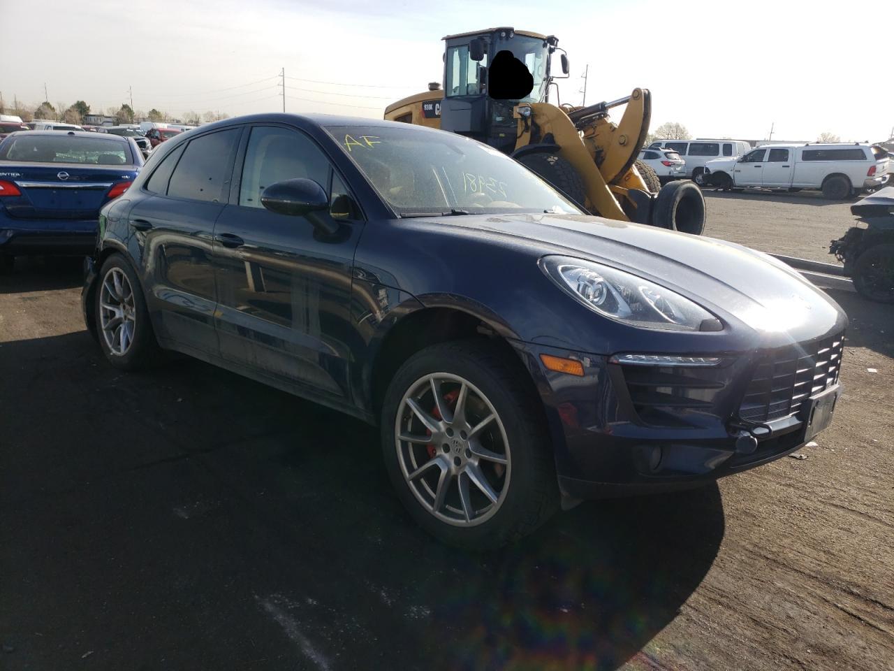 PORSCHE MACAN S 2015 with VIN WP1AB2A58FLB65370 - Photo from auction