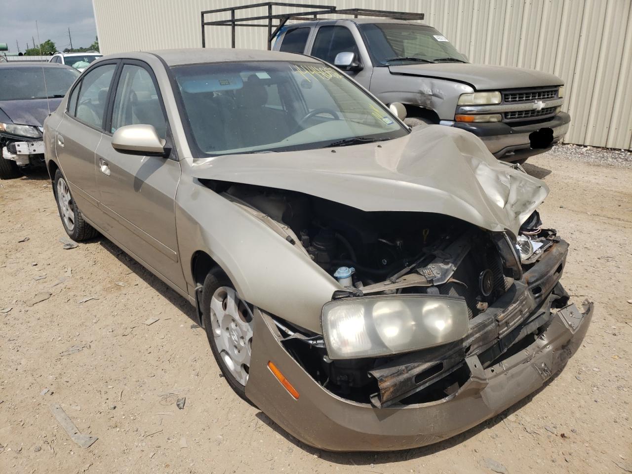HYUNDAI ELANTRA GL 2002 with VIN KMHDN45D92U263360 - Photo from auction