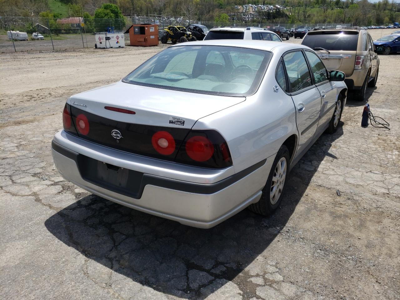 Photo 4 from auction – 2004 CHEVROLET IMPALA with VIN 2G1WF52E949392561