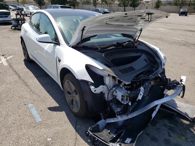 TESLA MODEL 3 2021 with VIN 5YJ3E1EBXMF084639 - Photo from auction