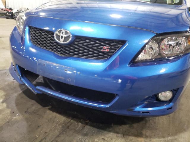 Photo 9 from auction – 2009 TOYOTA COROLLA BA with VIN 1NXBU40E89Z159950