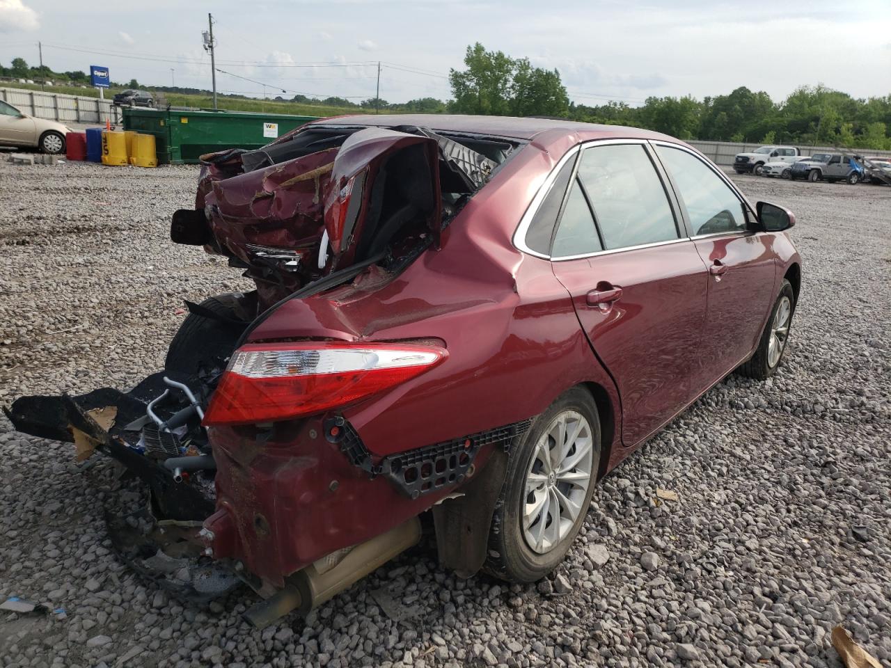 Photo 4 from auction – 2016 TOYOTA CAMRY LE with VIN 4T1BF1FK6GU557094