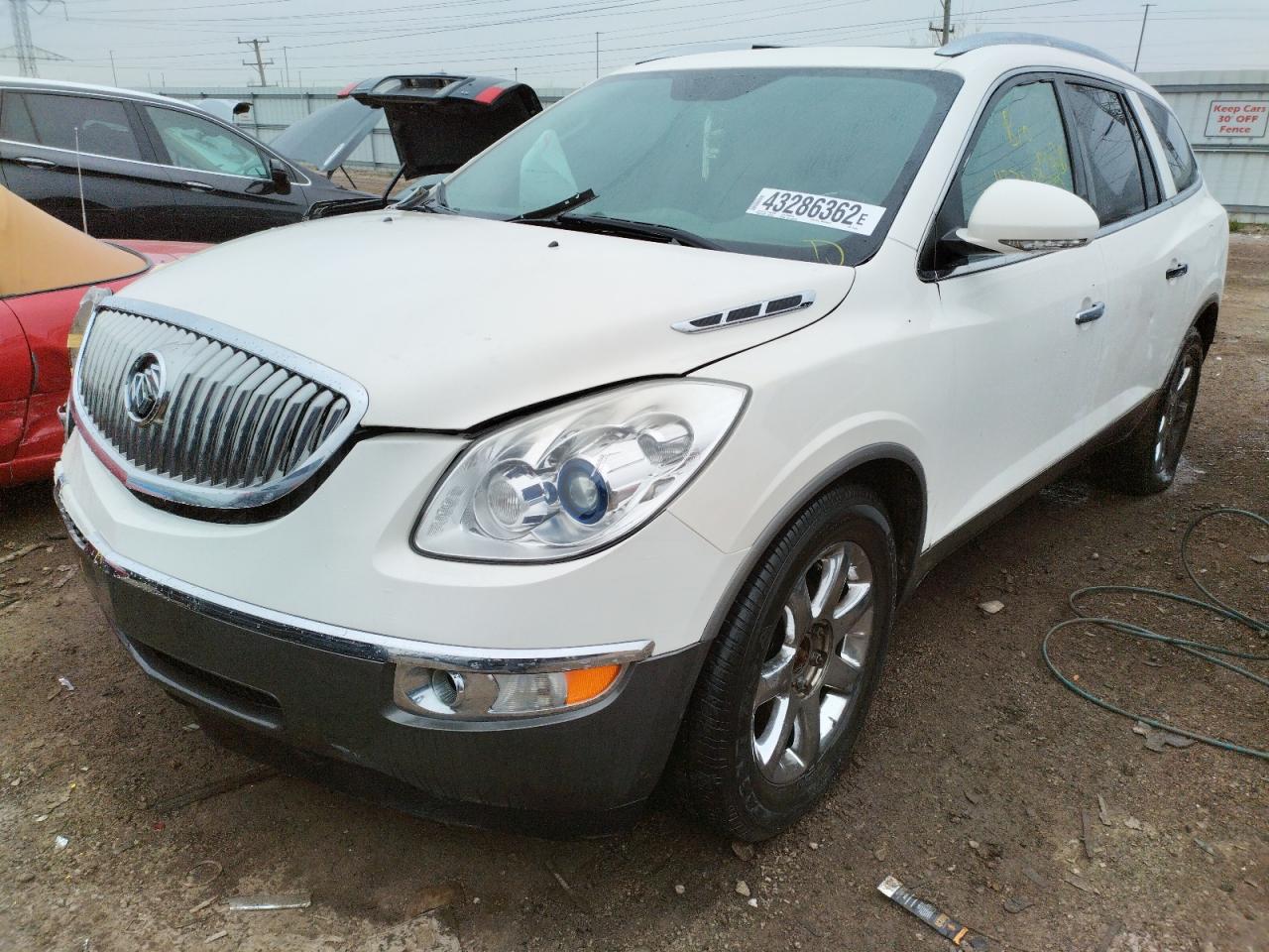 Photo 2 from auction – 2008 BUICK ENCLAVE CX with VIN 5GAER23728J213491
