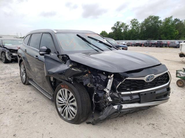 TOYOTA HIGHLANDER 2021 with VIN 5TDFARAH6MS009191 - Photo from auction