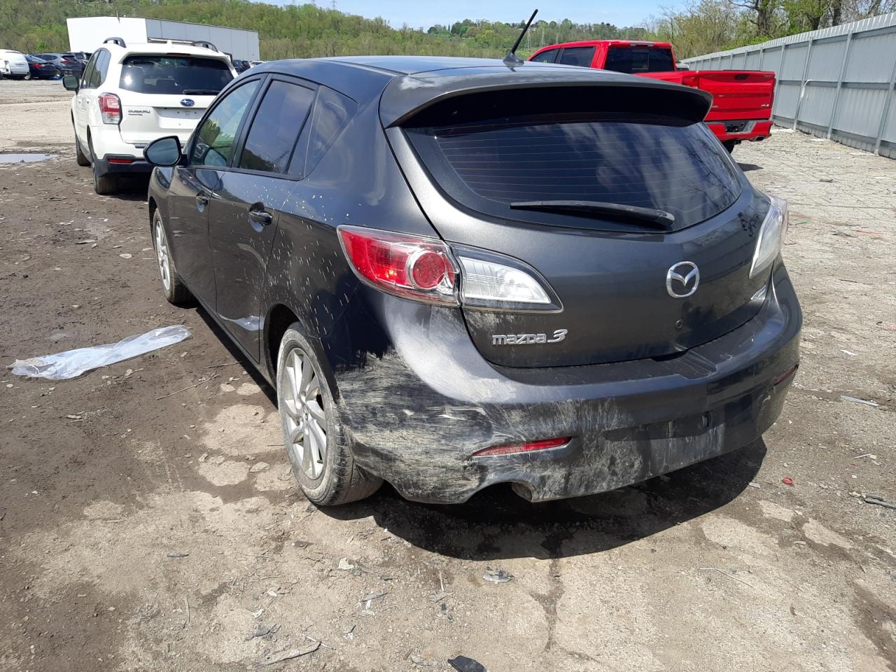 Photo 3 from auction – 2012 MAZDA 3 I with VIN JM1BL1L80C1631076
