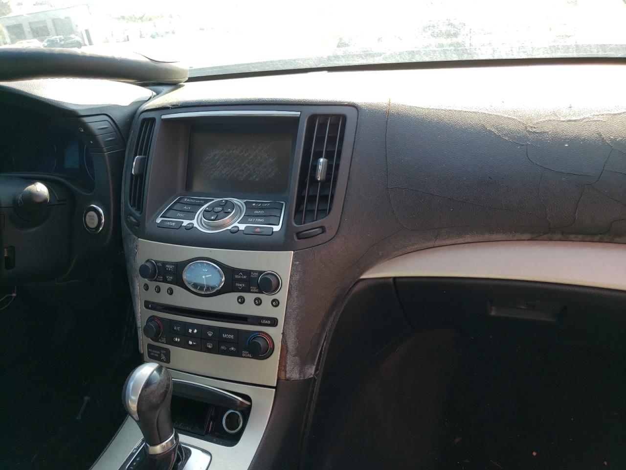 Photo 9 from auction – 2007 INFINITI G35 with VIN JNKBV61E47M707952