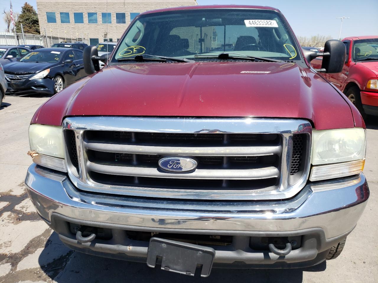 Photo 9 from auction – 2004 FORD F250 SUPER with VIN 1FTNW21P94EA39237