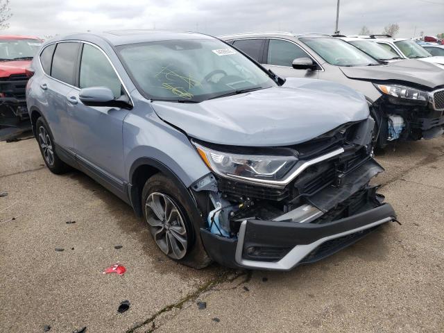 Photo 1 from auction – 2021 HONDA CR-V EX with VIN 7FARW2H51ME017046