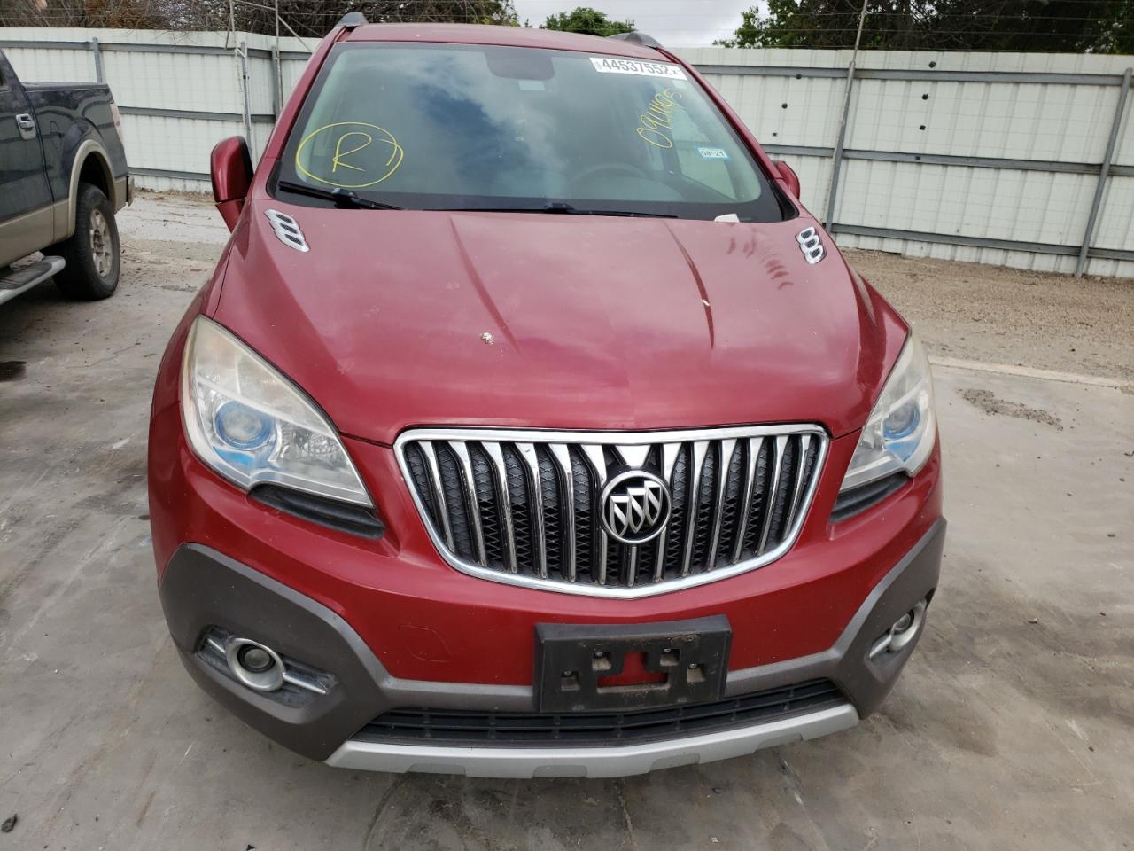 Photo 9 from auction – 2013 BUICK ENCORE CON with VIN KL4CJBSB3DB094495