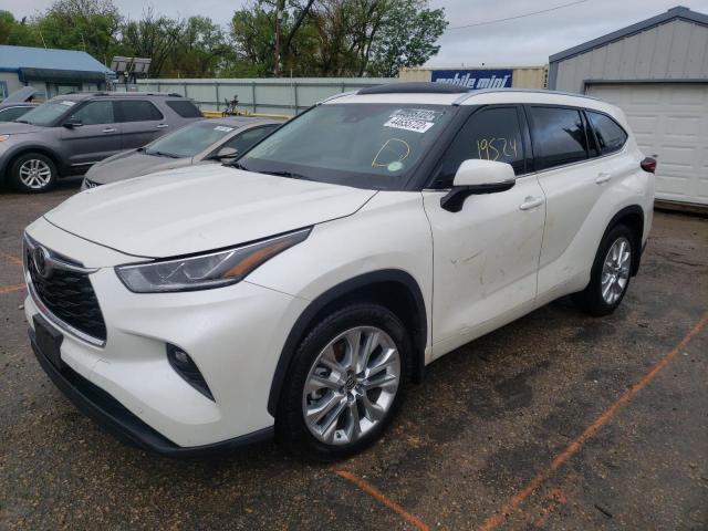 Photo 2 from auction – 2021 TOYOTA HIGHLANDER with VIN 5TDDZRBH0MS112900