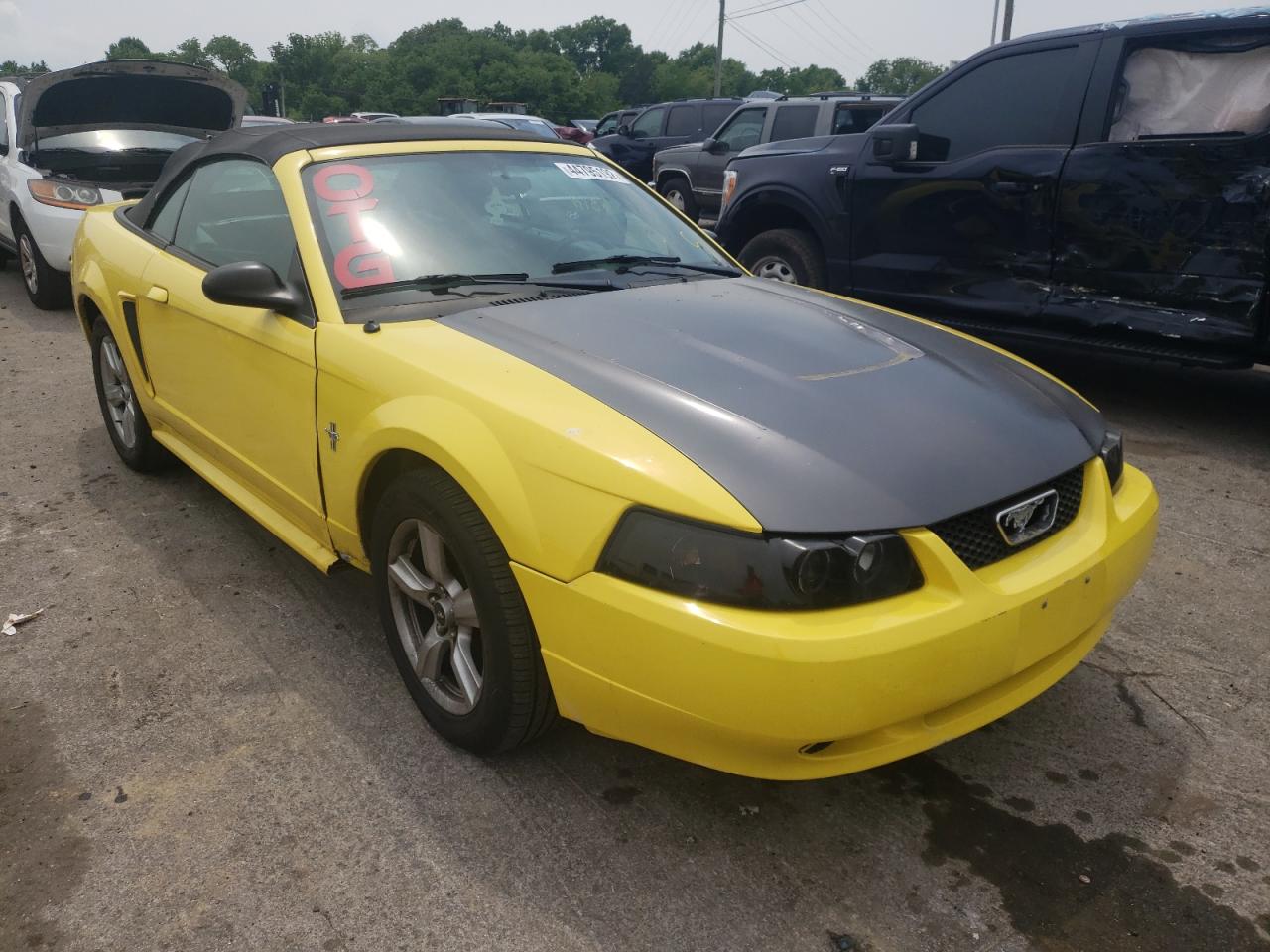FORD MUSTANG 2003 with VIN 1FAFP44403F327130 - Photo from auction