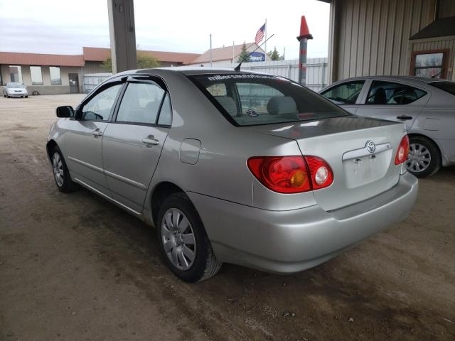 Photo 3 from auction – 2004 TOYOTA COROLLA CE with VIN 2T1BR32E24C244737
