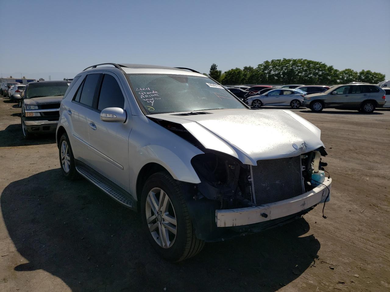 Photo 1 from auction – 2008 MERCEDES-BENZ ML 350 with VIN 4JGBB86E28A430487
