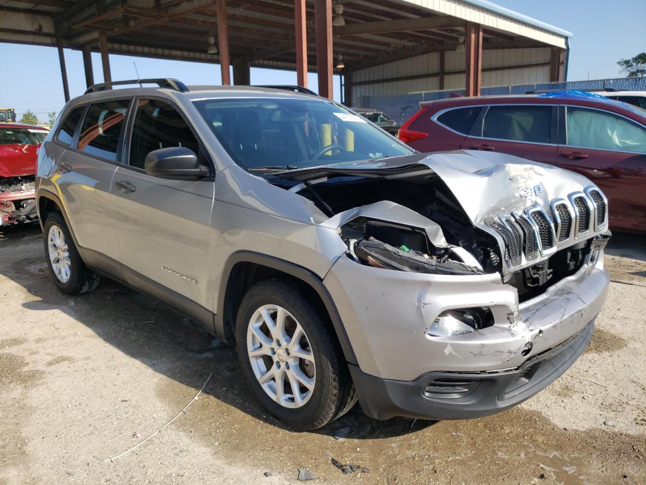 Photo 1 from auction – 2015 JEEP CHEROKEE with VIN 1C4PJLAB6FW632181