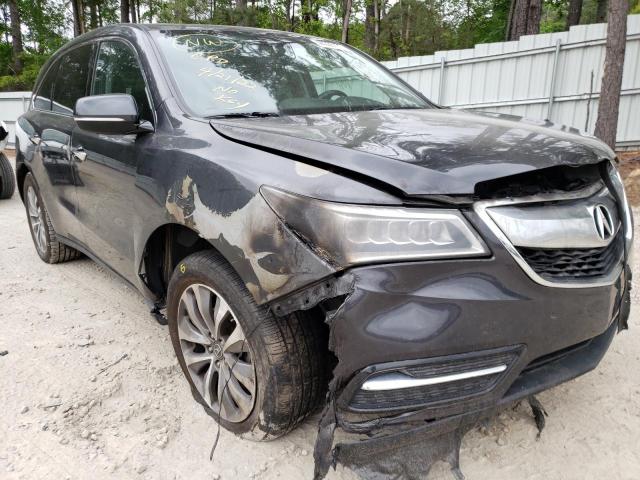 Фото 9 с аукциона – 2015 ACURA MDX TECHNO с VIN 5FRYD4H44FB012070