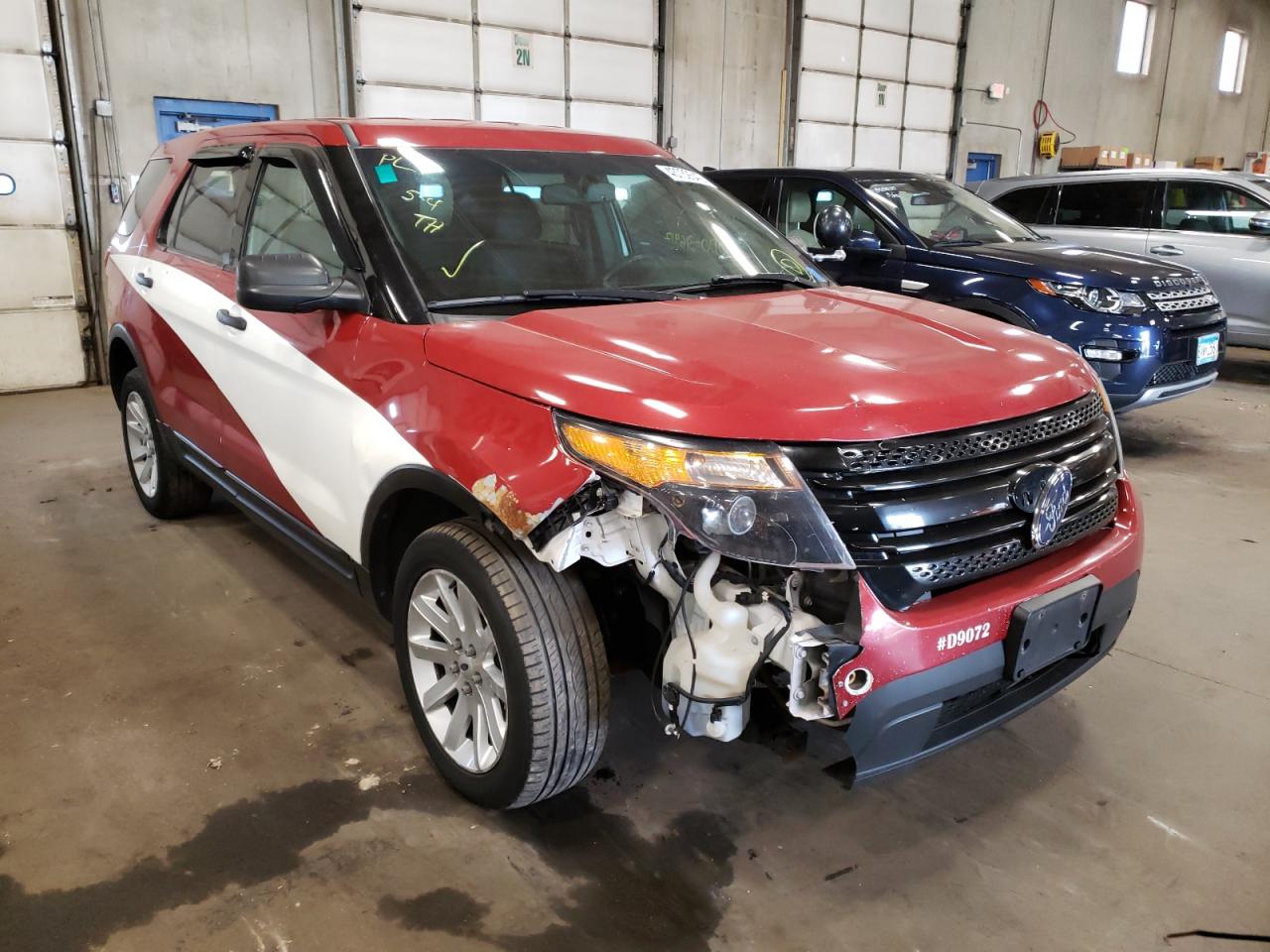 FORD EXPLORER P 2014 with VIN 1FM5K8AR7EGC49644 - Photo from auction