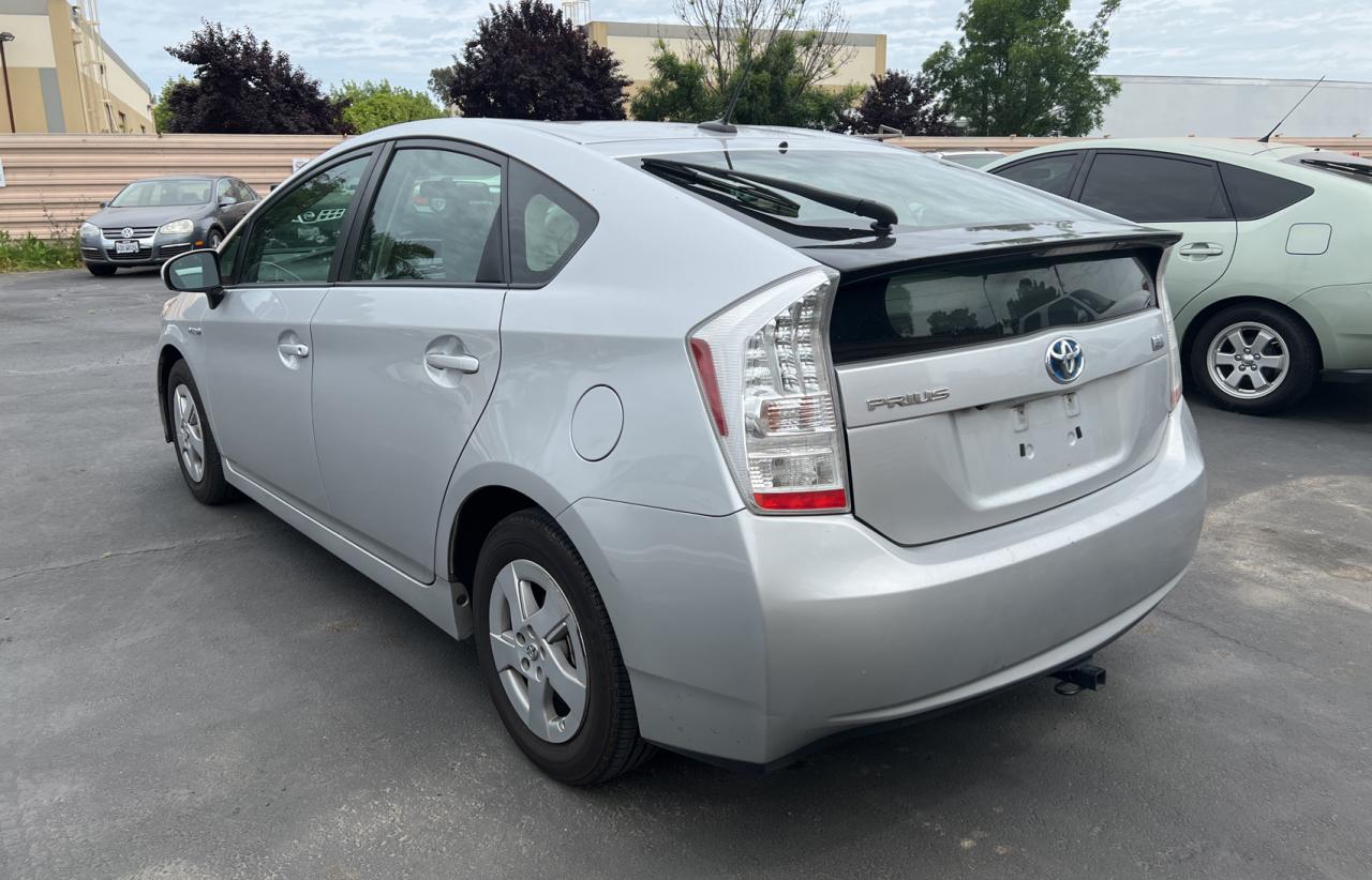 Photo 3 from auction – 2010 TOYOTA PRIUS with VIN JTDKN3DU9A5101230