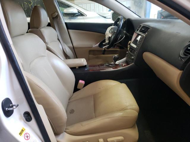 Photo 5 from auction – 2008 LEXUS IS 250 with VIN JTHBK262285057224
