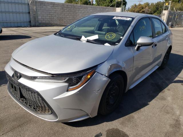 Photo 2 from auction – 2021 TOYOTA COROLLA LE with VIN 5YFEPMAE0MP194494