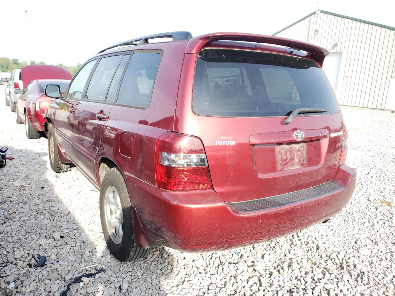 Photo 3 from auction – 2007 TOYOTA HIGHLANDER with VIN JTEGD21A670169662