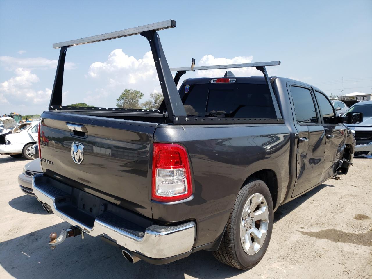 Photo 4 from auction – 2019 RAM 1500 BIG H with VIN 1C6RREFT7KN706651