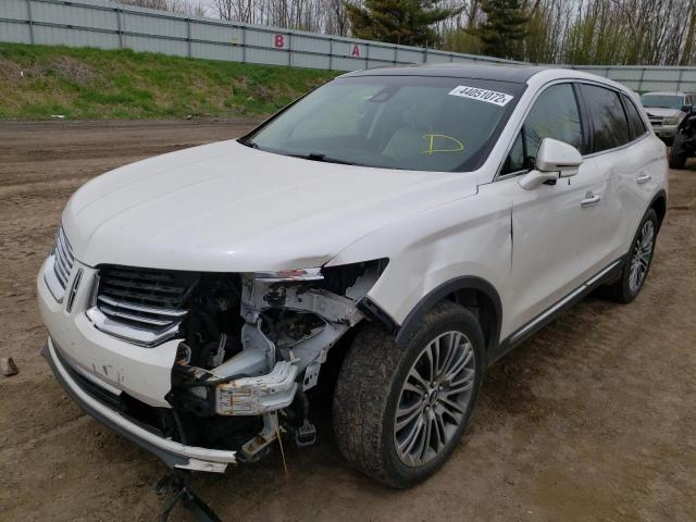 Photo 2 from auction – 2016 LINCOLN MKX with VIN 2LMTJ8LR3GBL54364